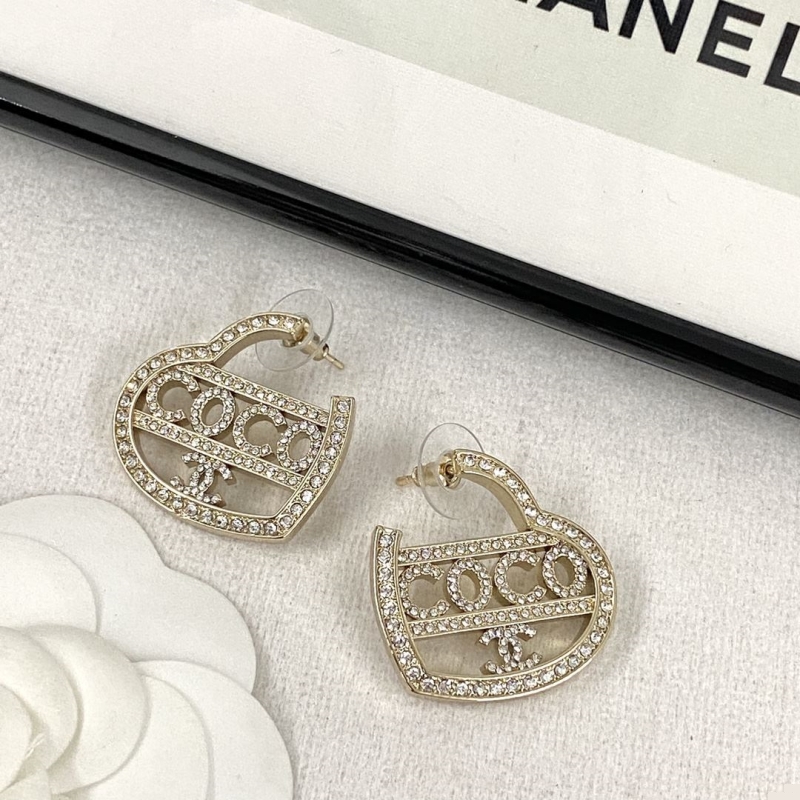 Ch*el earrings